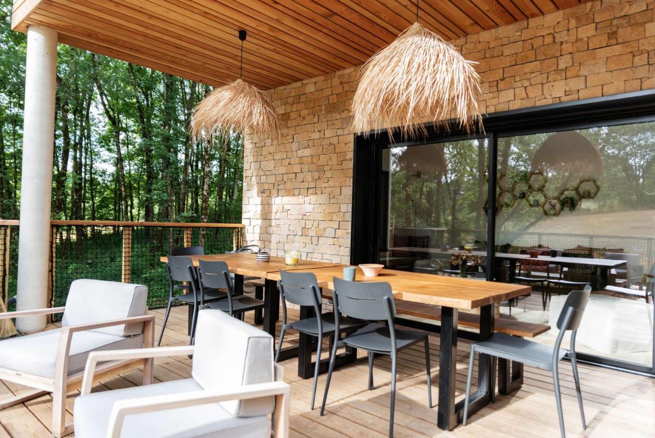 Dans Les Arbres Bed & Breakfast Lanta Exterior photo